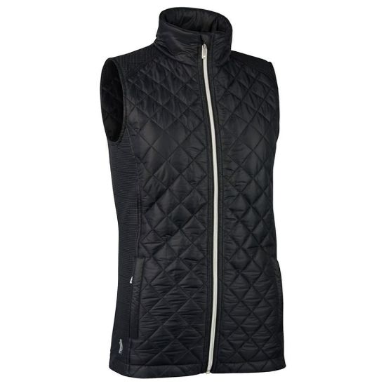 Picture of Glenmuir Ladies Sabine Quilted Performance Golf Gilet - Size S Only
