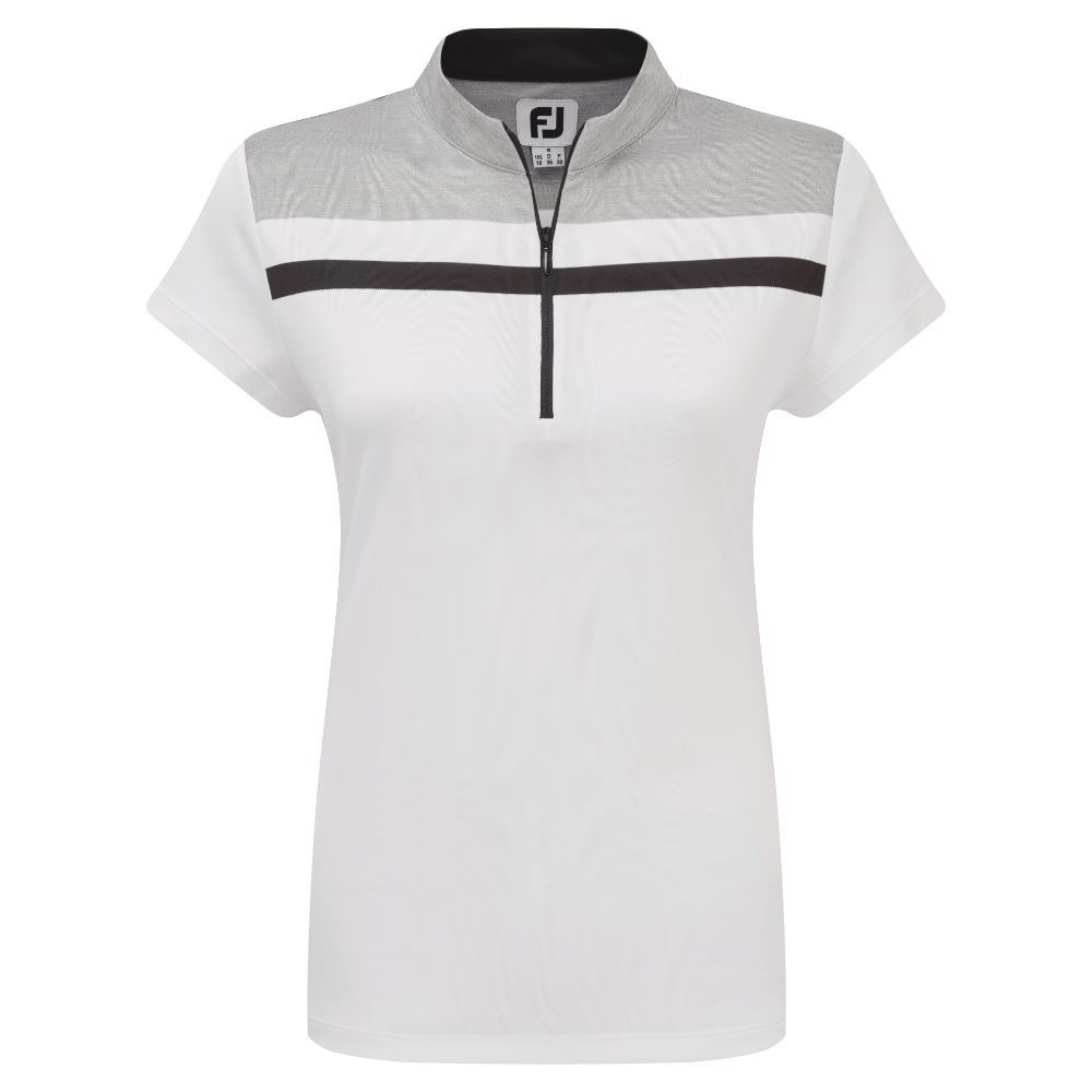 FootJoy Ladies Micro Interlock Polo Shirt - L Only