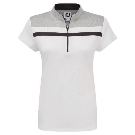Picture of FootJoy Ladies Micro Interlock Polo Shirt - L Only