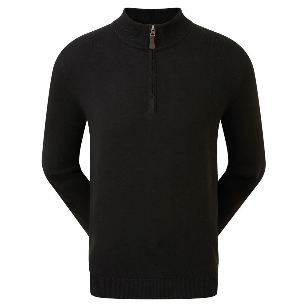 FootJoy Wool Blend Half-Zip Golf Sweater