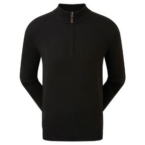 Picture of FootJoy Wool Blend Half-Zip Golf Sweater