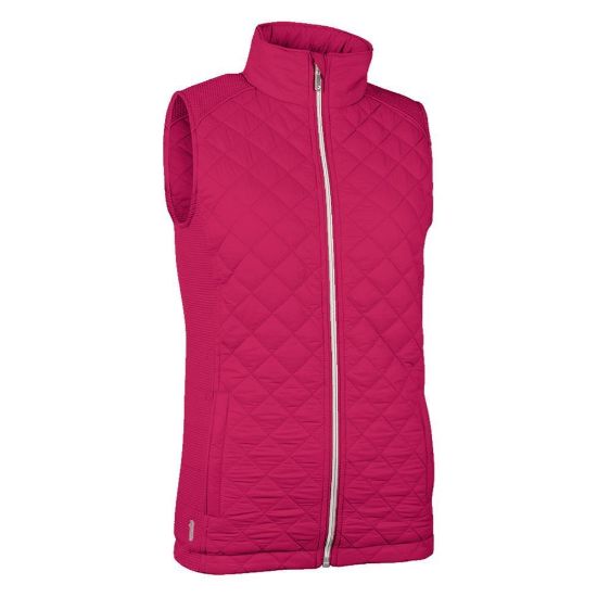 Picture of Glenmuir Ladies Sabine Quilted Performance Golf Gilet - Size S Only