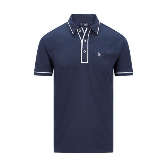 Picture of Original Penguin Earl Oxford  Polo Shirt - Size XL & XXL Only