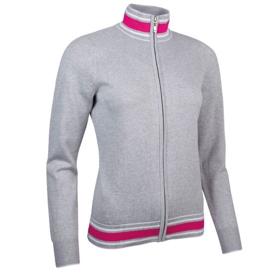 Picture of Glenmuir Ladies Uma Cotton Golf Sweater - Small Only