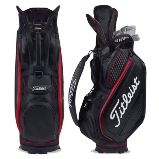 Picture of Titleist Premium StaDry Golf Cart Bag - Jet Black