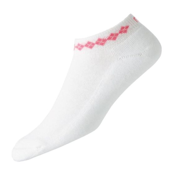 Picture of FootJoy Ladies ProDry Lightweight Sportlet Argyle Socks