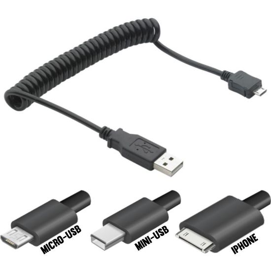 Picture of Motocaddy USB Cable [Mini USB / Micro USB / iPhone]