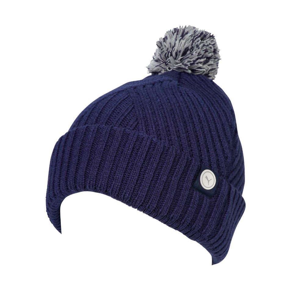 Puma Ladies Circle Cat Removable Pom Beanie