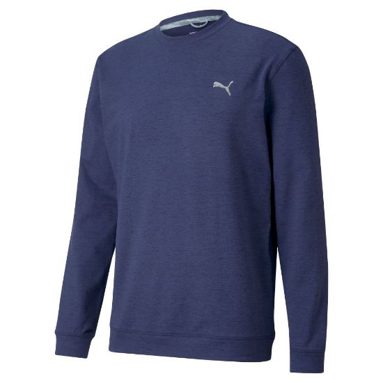 Picture of Puma Men's Cloudspun Crewneck  Golf Pullover