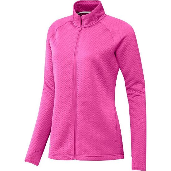 Picture of adidas Golf Ladies Textured Layer Jacket