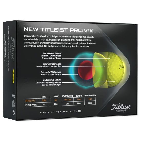 Picture of Titleist Pro V1x Golf Balls