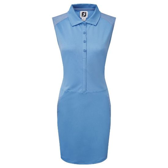 Picture of FootJoy Ladies Cap Sleeve Pique Golf Dress - Size  L Only