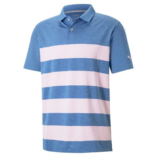 Picture of Puma Golf MATTR Kiwi Stripe Polo Shirt