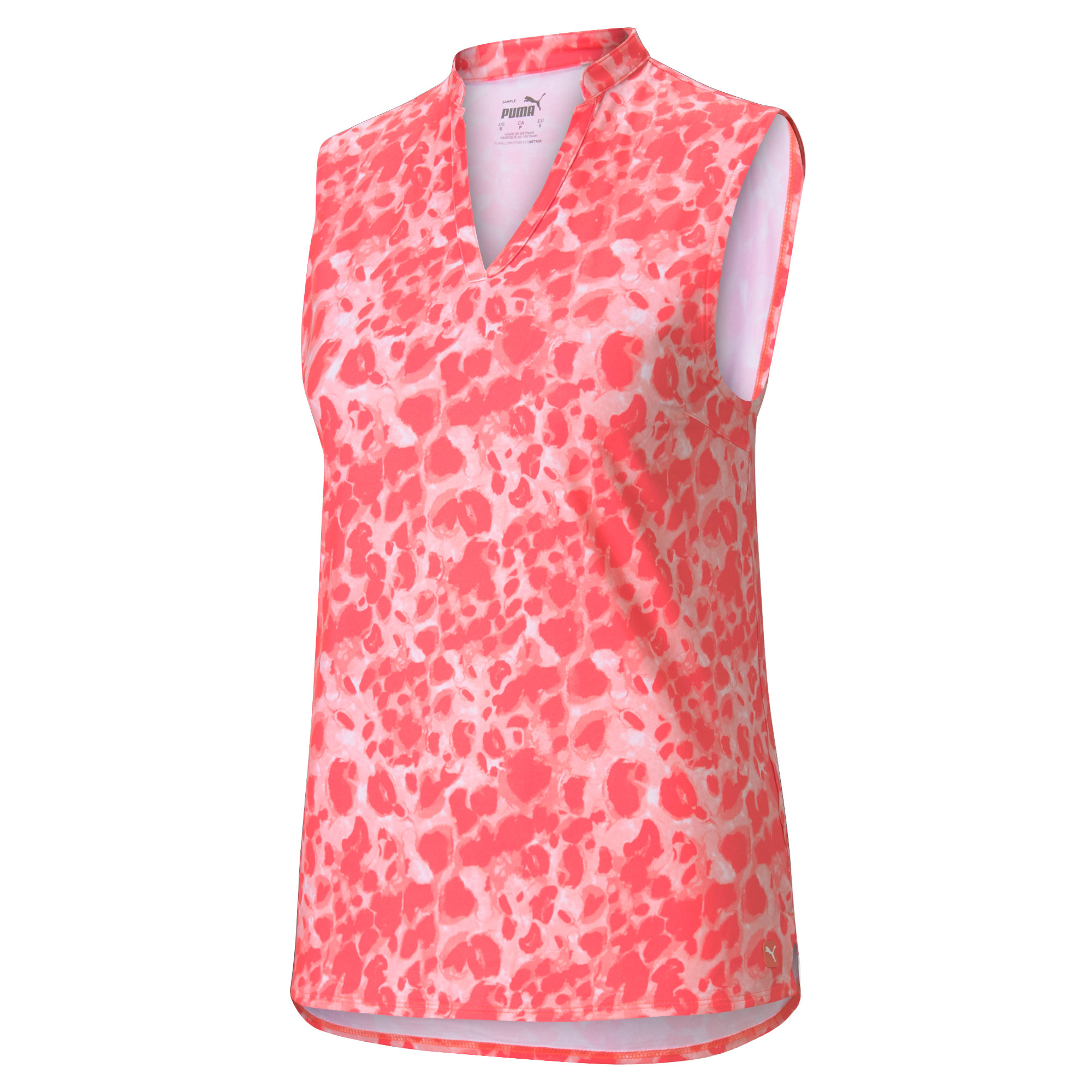 Puma Golf Ladies Cloudspun Wilder Sleeveless Polo Shirt - M & L Only