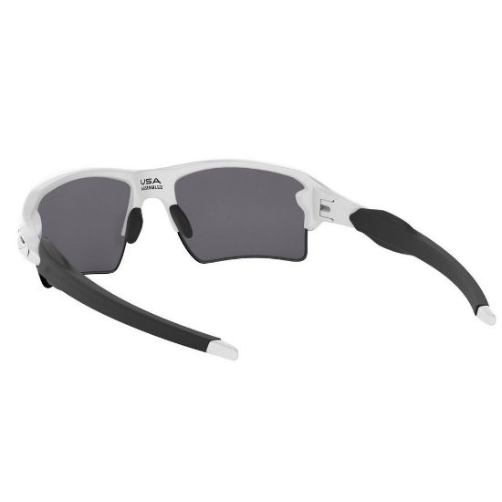 Picture of Oakley Flak 2.0 XL Sunglasses - Polished White with Prizm Black Polarized