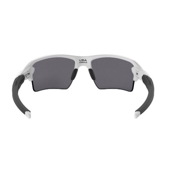 Picture of Oakley Flak 2.0 XL Sunglasses - Polished White with Prizm Black Polarized