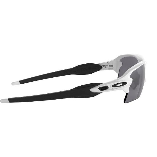 Picture of Oakley Flak 2.0 XL Sunglasses - Polished White with Prizm Black Polarized