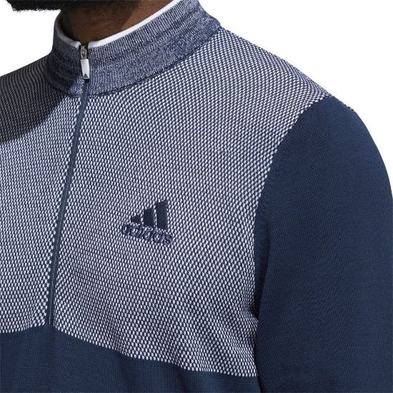 Picture of adidas Men's  Quarter Zip Golf Layer