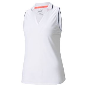 Picture of Puma Ladies MATTR Sleeveless Polo Shirt - M & L Only