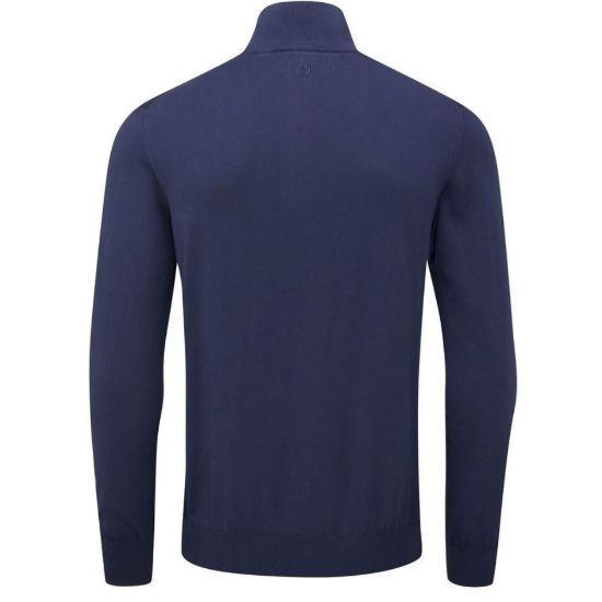 Picture of Oscar Jacobson Men's Waldorf Pin 1/2 Zip Golf Sweater