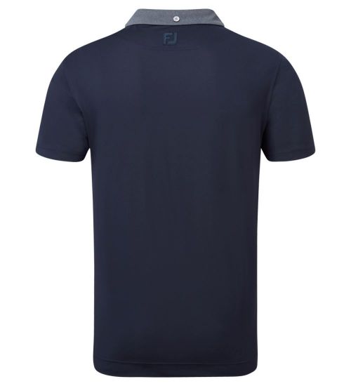 Picture of FootJoy Men's Tonal Trim Lisle Golf Polo Shirt