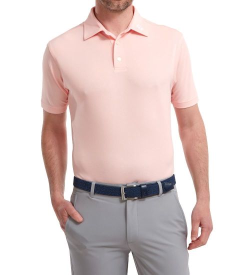 Picture of FootJoy Men's Solid Stretch Pique Golf Polo Shirt
