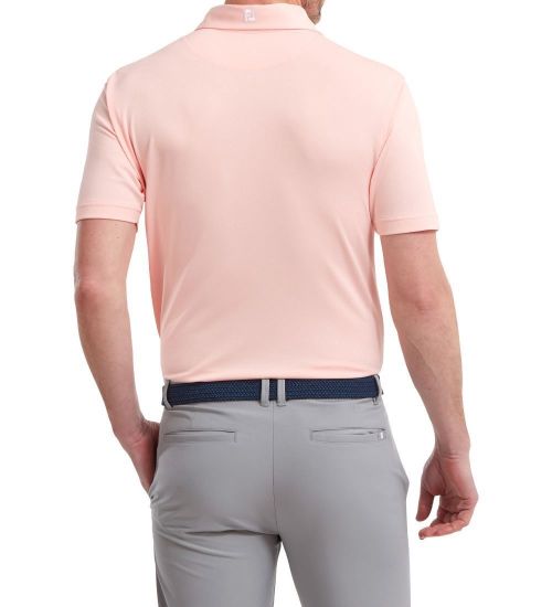 Picture of FootJoy Men's Solid Stretch Pique Golf Polo Shirt