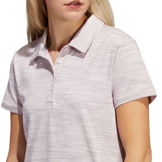 Picture of adidas Ladies Spacedye Golf Polo Shirt