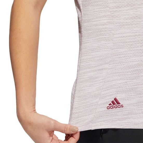 Picture of adidas Ladies Spacedye Golf Polo Shirt