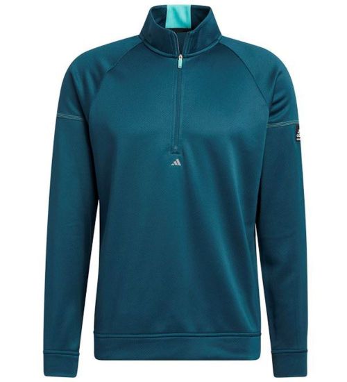 Picture of adidas Mens Equipment 1/4 Zip Golf Sweater - Size S & XL Only