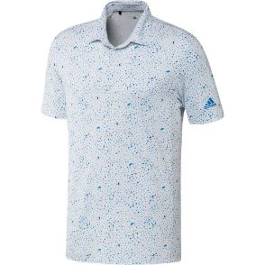Picture of adidas Men's Flag Print Golf Polo Shirt