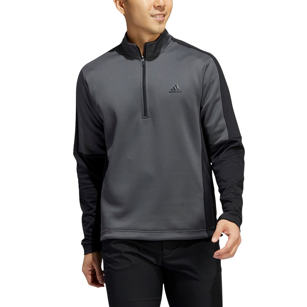 adidas Men's Colour Block 1/4 Zip Golf Midlayer