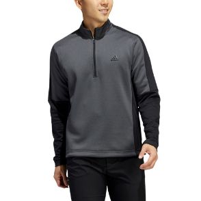 Picture of adidas Men's Colour Block 1/4 Zip Golf Midlayer