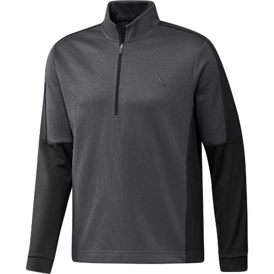 Picture of adidas Men's Colour Block 1/4 Zip Golf Midlayer