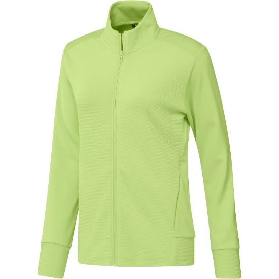 Picture of adidas Ladies Texture Full Zip Golf Jacket