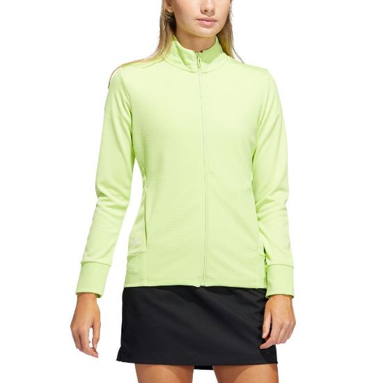 Picture of adidas Ladies Texture Full Zip Golf Jacket