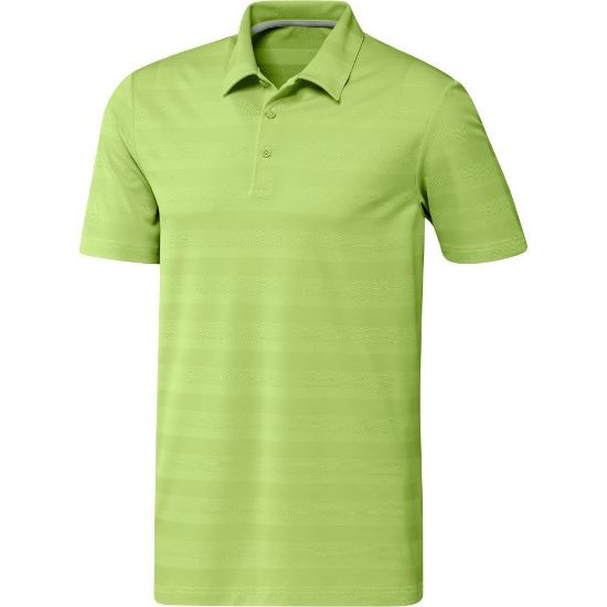 Picture of adidas Men's Primegreen 2 Colour Stripe Golf Polo Shirt