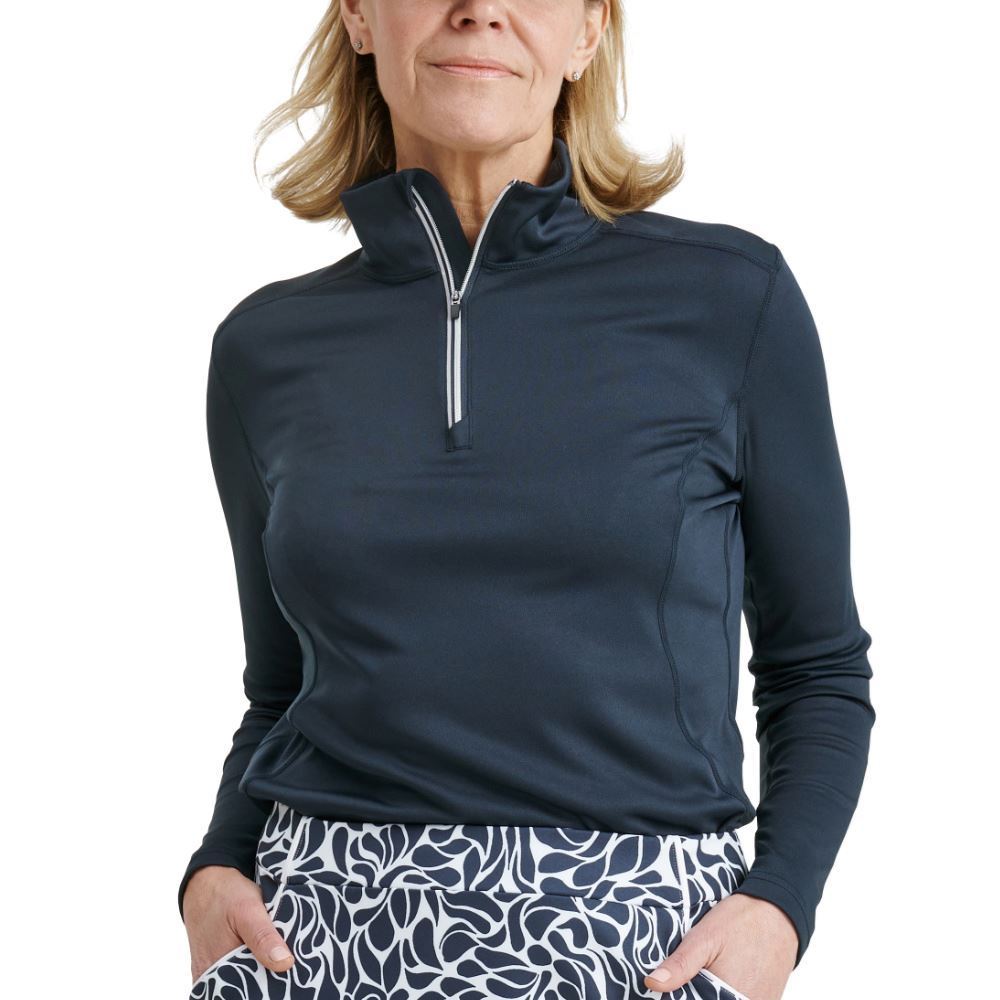 Abacus Ladies Tenby 1/4 Zip Golf Midlayer