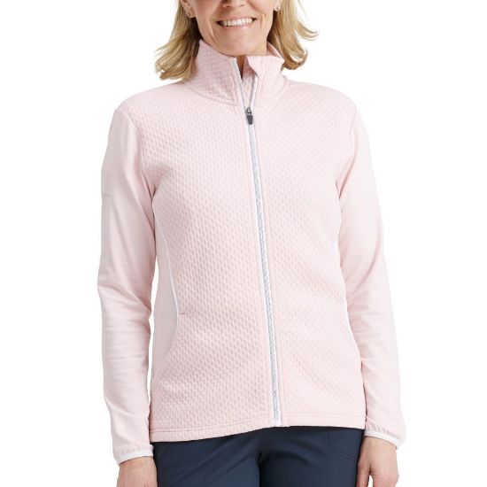 Picture of Abacus Ladies Scramble Full Zip Golf Fleece