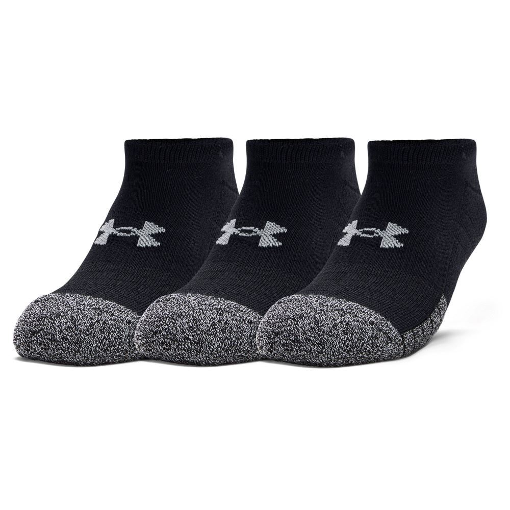 Under Armour HeatGear No Show Golf Socks (3 Pair Pack)