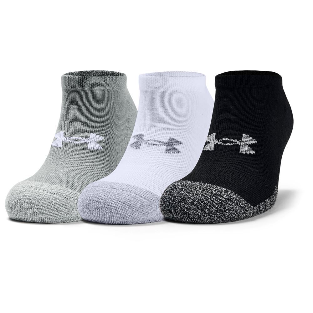 Under Armour HeatGear No Show Golf Socks (3 Pair Pack)