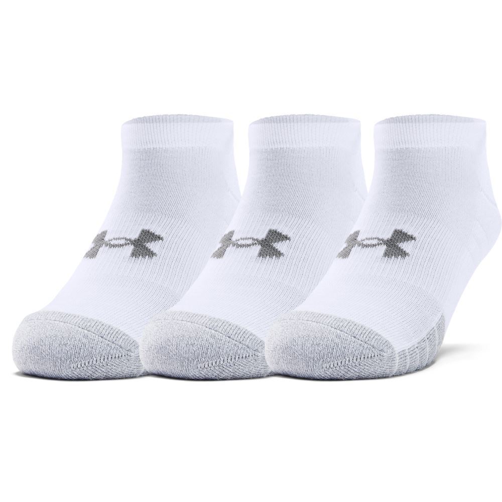 Under Armour HeatGear No Show Golf Socks (3 Pair Pack)