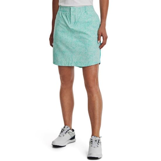 Picture of Under Armour Ladies Links Woven Printed Golf Skort