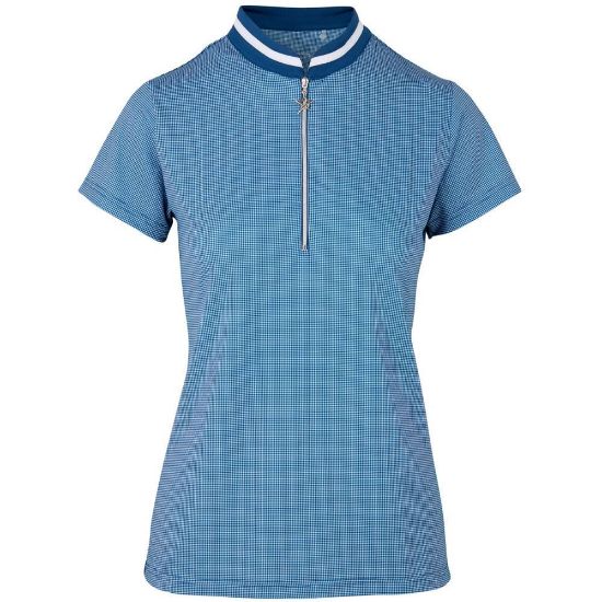 Picture of Swing Out Sister Bette Cap Sleeve Golf Polo Shirt