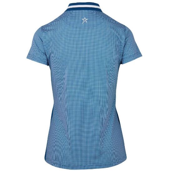Picture of Swing Out Sister Bette Cap Sleeve Golf Polo Shirt