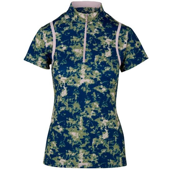 Picture of Swing Out Sister Celia Cap Sleeve Golf Polo Shirt