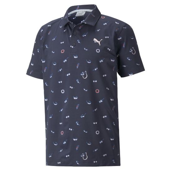 Picture of Puma Men's MATTR Sunnies Golf Polo