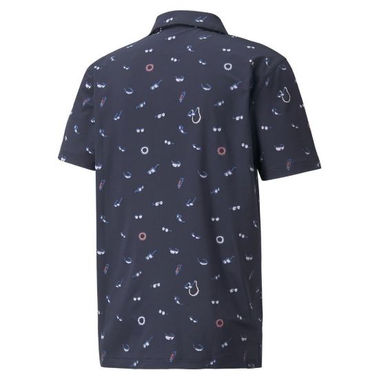 Picture of Puma Men's MATTR Sunnies Golf Polo