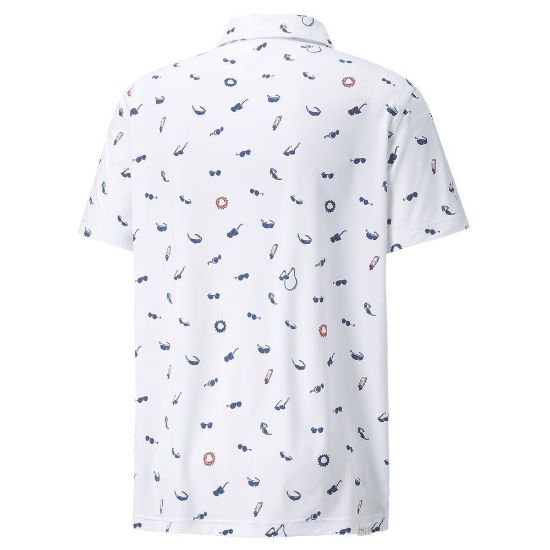 Picture of Puma Men's MATTR Sunnies Golf Polo