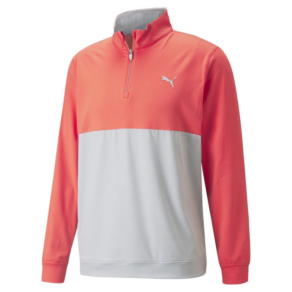 Puma Gamer Colorblock 1/4 Zip Golf Sweater